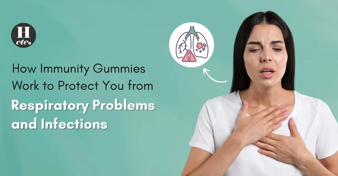 Immunity Gummies Work to protect you from Reapiratory problems and infections