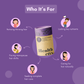 Hair Food Gummy - Blackberry and Blackcurrent Flavour