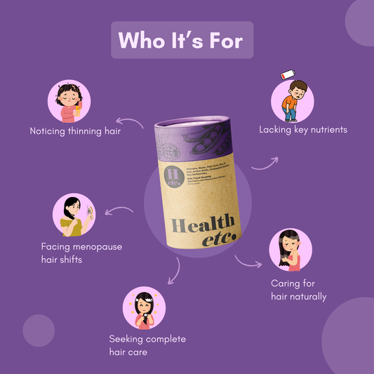 Hair Food Gummy - Blackberry and Blackcurrent Flavour