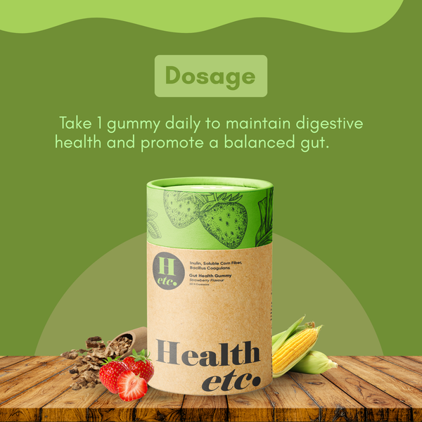 Gut Health Gummy - Strawberry Flavour