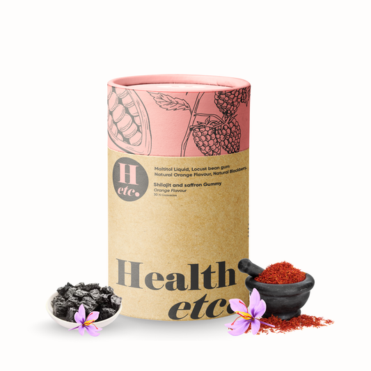 Shilajit and saffron Gummy - Orange Flavour