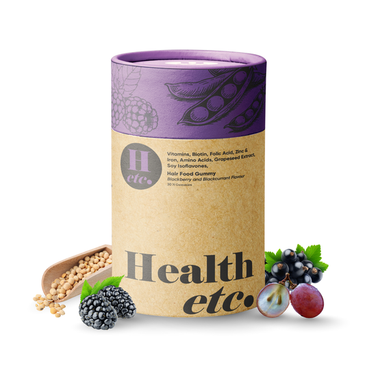 Hair Food Gummy - Blackberry and Blackcurrent Flavour